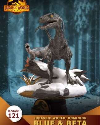 Jurassic World: Ein neues Zeitalter D-Stage PVC Diorama Blue & Beta 13 cm reproduktion