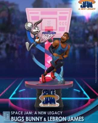 Space Jam: A New Legacy D-Stage PVC Diorama Bugs Bunny & Lebron James New Version 15 cm