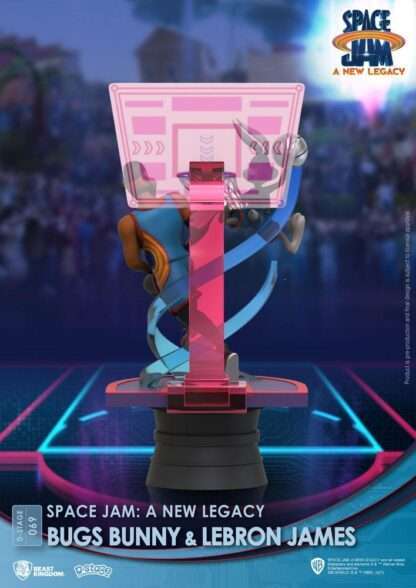 Space Jam: A New Legacy D-Stage PVC Diorama Bugs Bunny & Lebron James New Version 15 cm – Bild 4