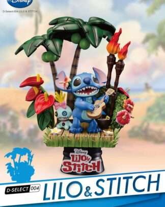 Disney D-Stage PVC Diorama Stitch 14 cm