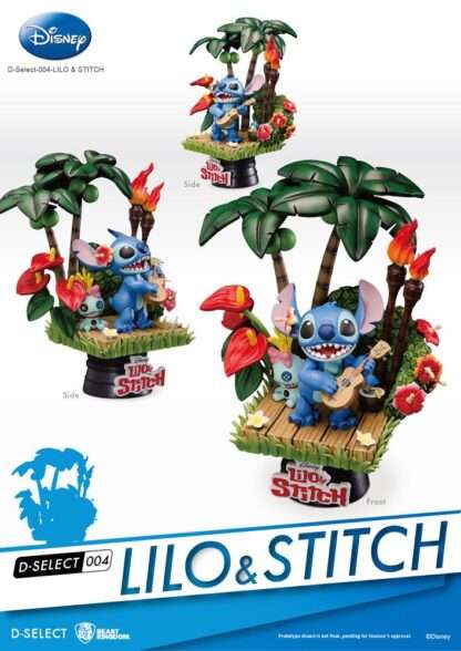 Disney D-Stage PVC Diorama Stitch 14 cm – Bild 2