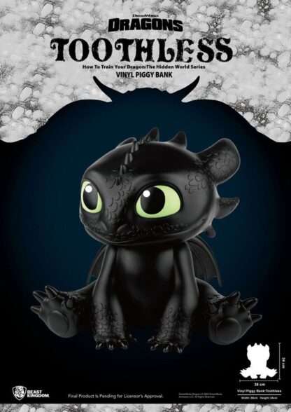 Drachenzähmen leicht gemacht Piggy Vinyl Spardose Toothless 30 cm – Bild 4