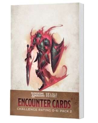 Dungeons & Dragons RPG Begegnungskarten Challenge Rating 0-6: Pack 2 *englisch*