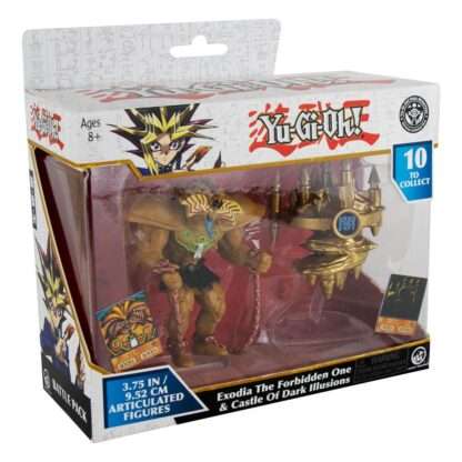 Yu-Gi-Oh! Actionfiguren 2er Pack Exodia The Forbidden One & Castle Of Dark Illusions 10 cm  - Beschädigte Verpackung – Bild 2