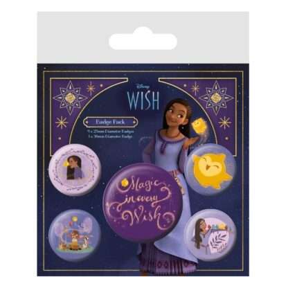 Wish Ansteck-Buttons 5er-Pack Magic In Every Wish