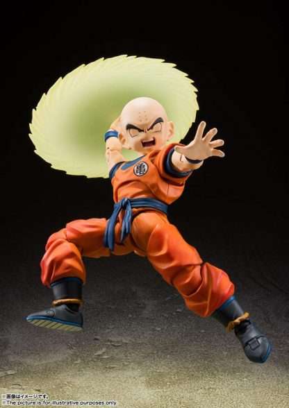 Dragon Ball Z S.H. Figuarts Actionfigur Krillin Earth's Strongest Man 12 cm