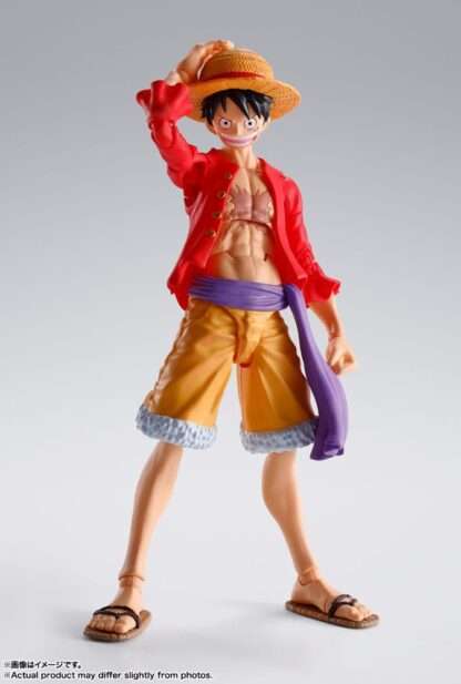 One Piece S.H. Figuarts Actionfigur Monkey D. Ruffy (The Raid on Onigashima) 14 cm – Bild 2