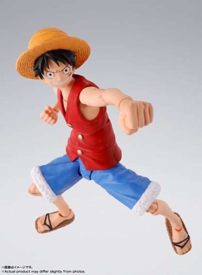 One Piece S.H. Figuarts Actionfigur Monkey D. Luffy Romance Dawn 15 cm – Bild 2