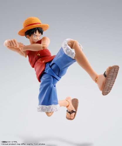 One Piece S.H. Figuarts Actionfigur Monkey D. Luffy Romance Dawn 15 cm – Bild 7