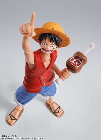 One Piece S.H. Figuarts Actionfigur Monkey D. Luffy Romance Dawn 15 cm – Bild 8