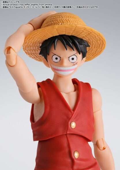 One Piece S.H. Figuarts Actionfigur Monkey D. Luffy Romance Dawn 15 cm – Bild 9