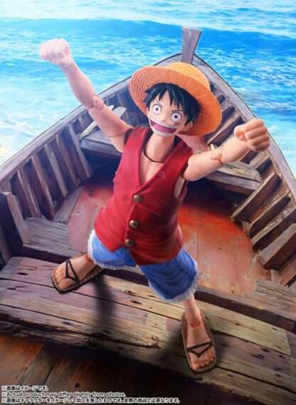 One Piece S.H. Figuarts Actionfigur Monkey D. Luffy Romance Dawn 15 cm – Bild 11