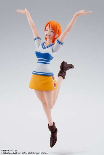 One Piece S.H. Figuarts Actionfigur Nami Romance Dawn 14 cm – Bild 4