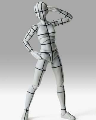 S.H.Figuarts Actionfigur Body-Chan Sports Edition Wire Frame (Gray Color Ver.) 15 cm