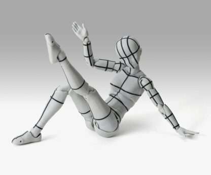 S.H.Figuarts Actionfigur Body-Chan Sports Edition Wire Frame (Gray Color Ver.) 15 cm – Bild 3