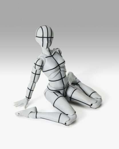 S.H.Figuarts Actionfigur Body-Chan Sports Edition Wire Frame (Gray Color Ver.) 15 cm – Bild 6