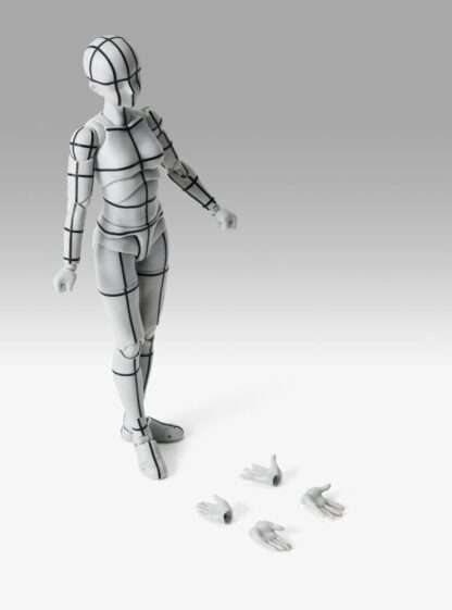 S.H.Figuarts Actionfigur Body-Chan Sports Edition Wire Frame (Gray Color Ver.) 15 cm – Bild 7