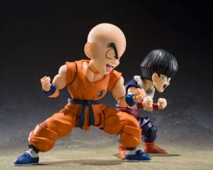 Dragon Ball S.H.Figuarts Actionfigur Krillin Son Goku´s old Friend 11 cm – Bild 2