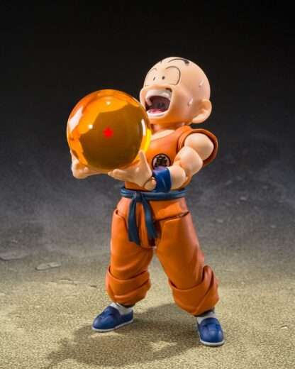 Dragon Ball S.H.Figuarts Actionfigur Krillin Son Goku´s old Friend 11 cm – Bild 4