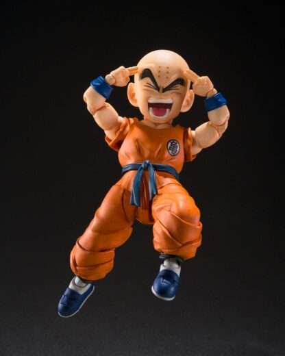 Dragon Ball S.H.Figuarts Actionfigur Krillin Son Goku´s old Friend 11 cm – Bild 7