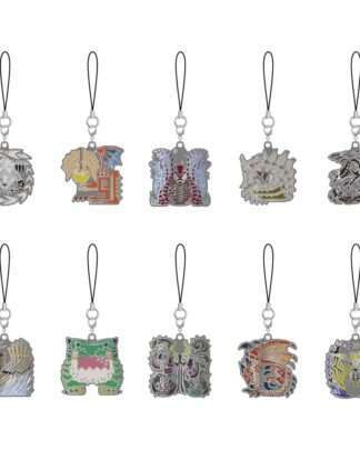 Monster Hunter Wilds Metall Schlüsselanhänger Monster Icon 5 cm Sortiment (10)