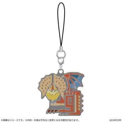 Monster Hunter Wilds Metall Schlüsselanhänger Monster Icon 5 cm Sortiment (10) – Bild 3