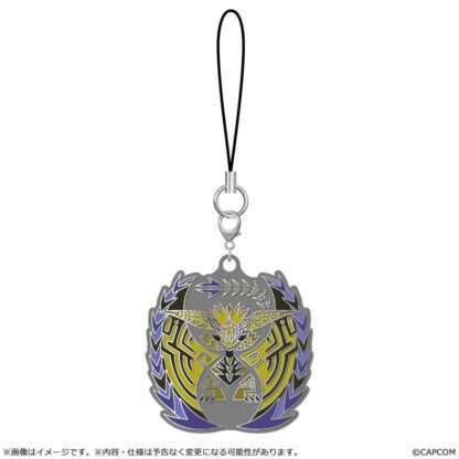 Monster Hunter Wilds Metall Schlüsselanhänger Monster Icon 5 cm Sortiment (10) – Bild 11