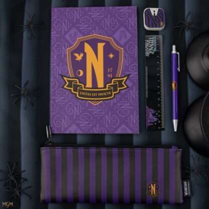 Wednesday Schreibset 5-teilig Purple – Bild 2