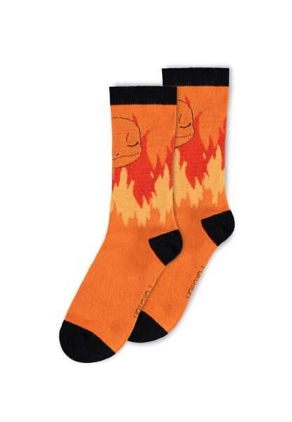 Pokémon Socken 3er-Pack Pikachu, Charmander, Gengar 39-42 – Bild 2