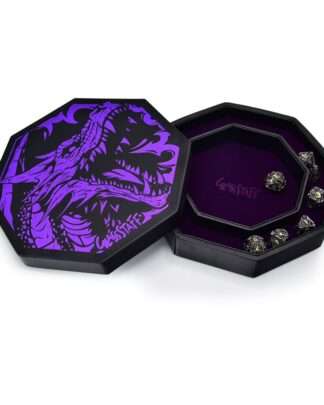 CritStones Arena Würfelteller Purple Dragon  - Beschädigte Verpackung