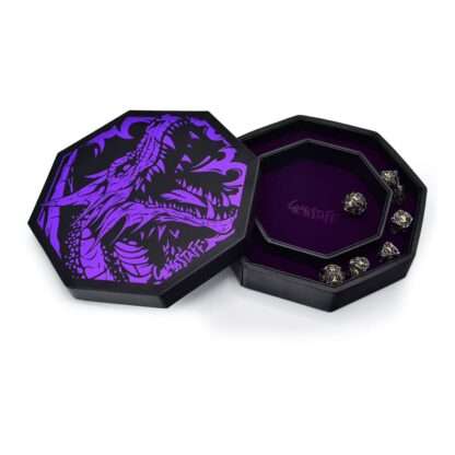 CritStones Arena Würfelteller Purple Dragon  - Beschädigte Verpackung