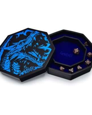 CritStones Arena Würfelteller Blue Dragon  - Beschädigte Verpackung
