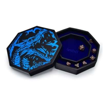 CritStones Arena Würfelteller Blue Dragon  - Beschädigte Verpackung