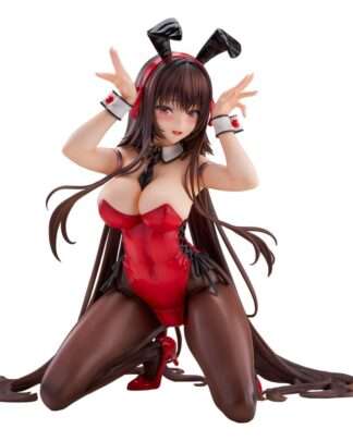 Amakano 2+ PVC Statue 1/4 Yuuhi Kurohime Bunny Suit Ver. 32 cm