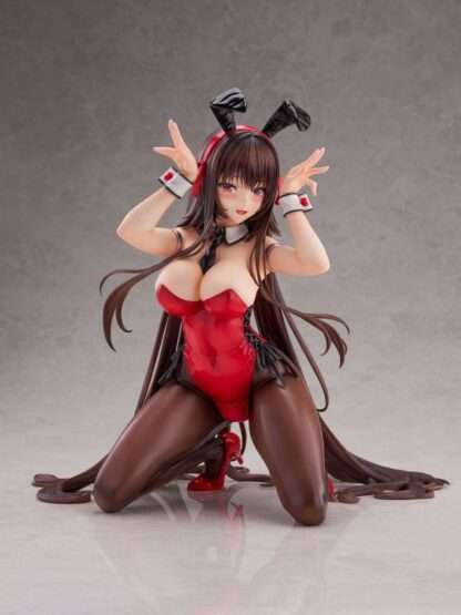 Amakano 2+ PVC Statue 1/4 Yuuhi Kurohime Bunny Suit Ver. 32 cm – Bild 2