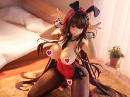 Amakano 2+ PVC Statue 1/4 Yuuhi Kurohime Bunny Suit Ver. 32 cm – Bild 3