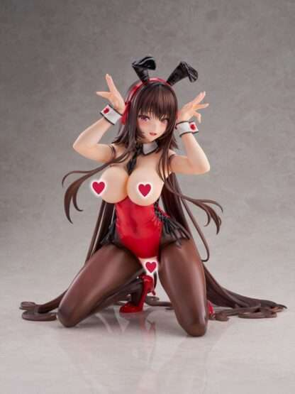 Amakano 2+ PVC Statue 1/4 Yuuhi Kurohime Bunny Suit Ver. 32 cm – Bild 14