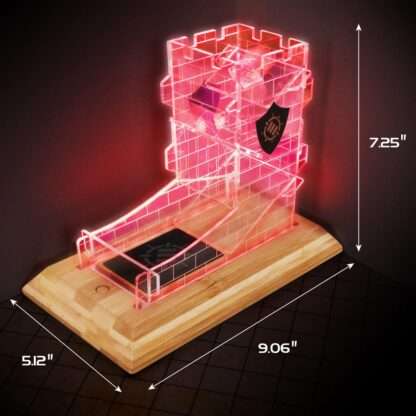 Enhance Tabletop Series LED Würfelturm mit Würfel Set Clear – Bild 7