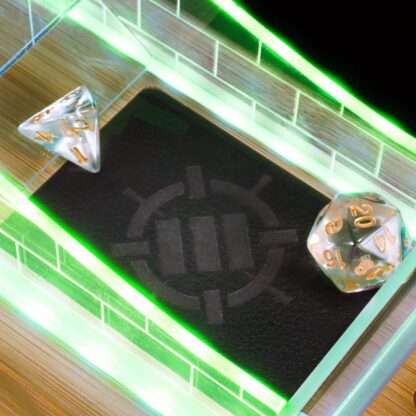 Enhance Tabletop Series LED Würfelturm mit Würfel Set Clear – Bild 8