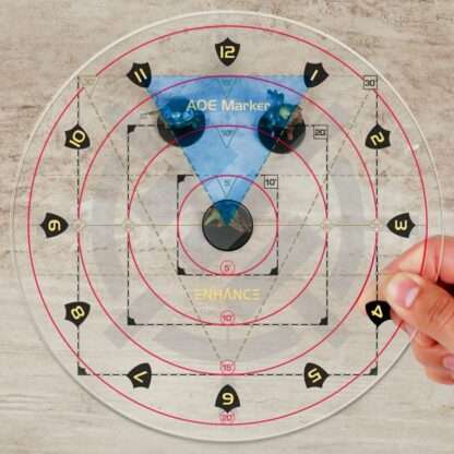 Enhance RPG Series 30ft Spell AoE Damage Template – Bild 5