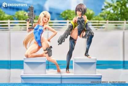 Arms Note Statuen 1/7 Swim Team Bucho-chan and Kohai-chan 22 cm – Bild 2
