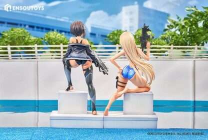 Arms Note Statuen 1/7 Swim Team Bucho-chan and Kohai-chan 22 cm – Bild 3