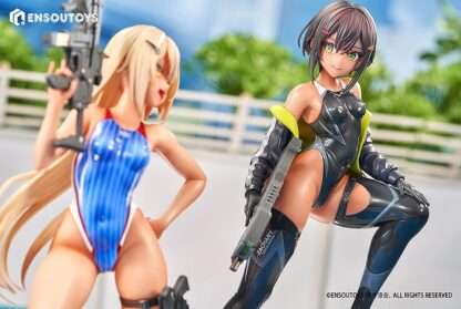Arms Note Statuen 1/7 Swim Team Bucho-chan and Kohai-chan 22 cm – Bild 4