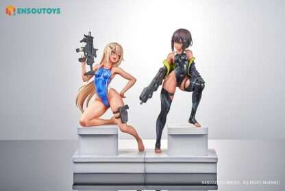 Arms Note Statuen 1/7 Swim Team Bucho-chan and Kohai-chan 22 cm – Bild 6