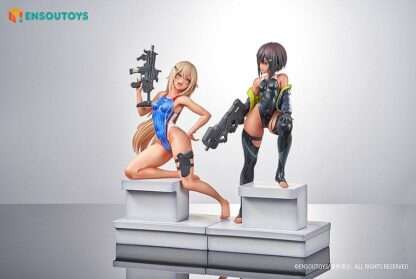 Arms Note Statuen 1/7 Swim Team Bucho-chan and Kohai-chan 22 cm – Bild 7