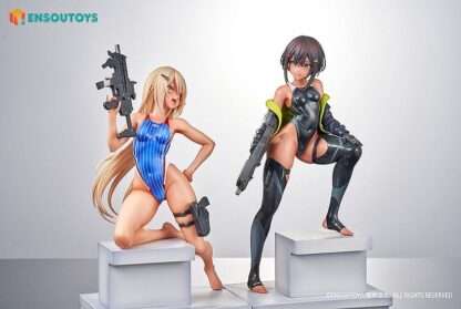 Arms Note Statuen 1/7 Swim Team Bucho-chan and Kohai-chan 22 cm – Bild 8