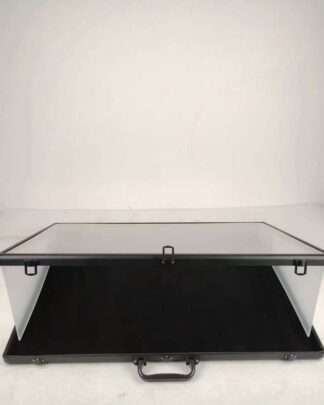 Evoretro Aluminum Display Case Black
