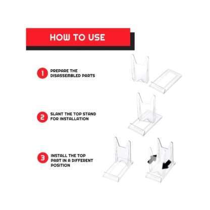Display Stand 6er-Pack Verstellbar – Bild 9