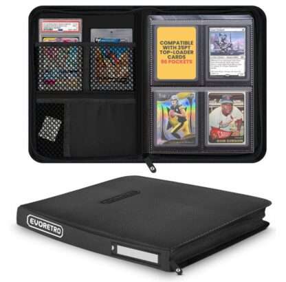 Evoretro Shield+ Topload Album Compact 96 Karten Black – Bild 2