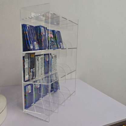 Acryl Verkaufsdisplay / Thekendisplay für Trading Card Booster Packs – Bild 3
